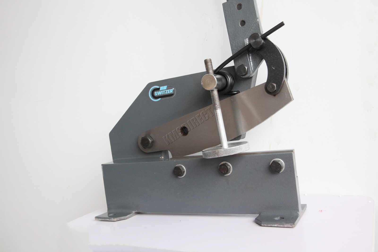 SwitZer Sheet Metal Cutting Tool Hand Lever Shear 8" 200MM Blade Manual