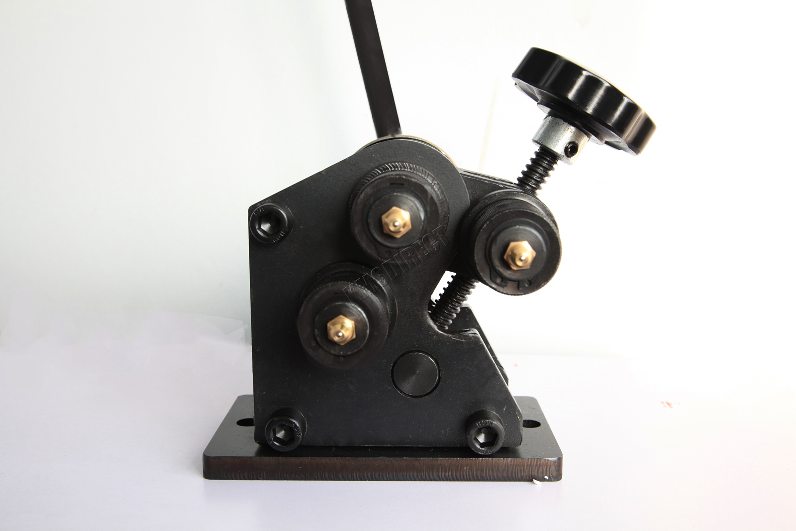 SwitZer Manual Ring Roller Bender Tool Metal Sheet Roll Bending Rolling