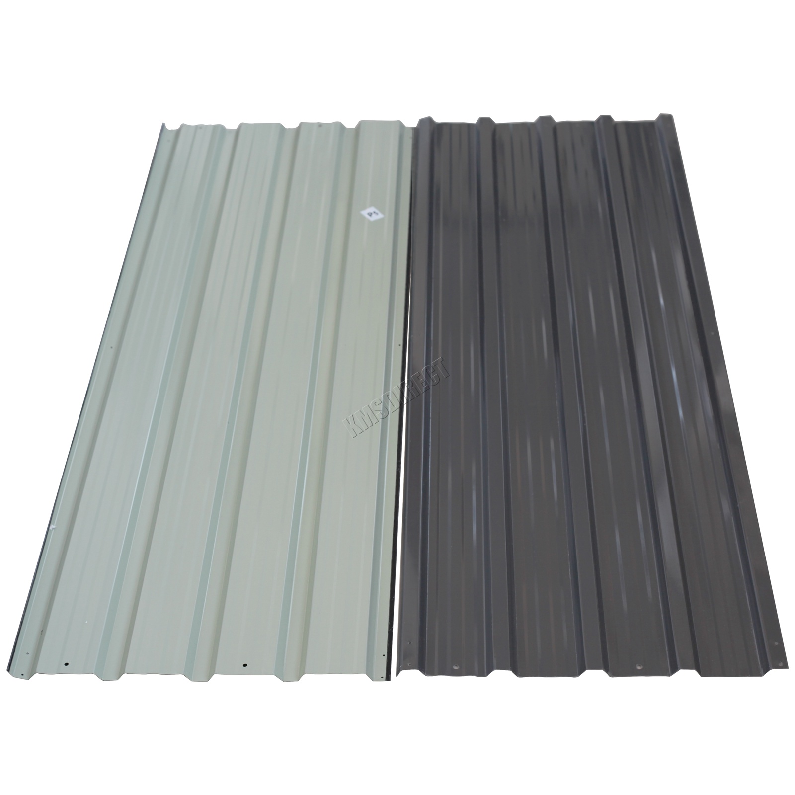 BIRCHTREE 12X Roof Sheets Corrugated Garage Shed Metal Roofing Carport ...