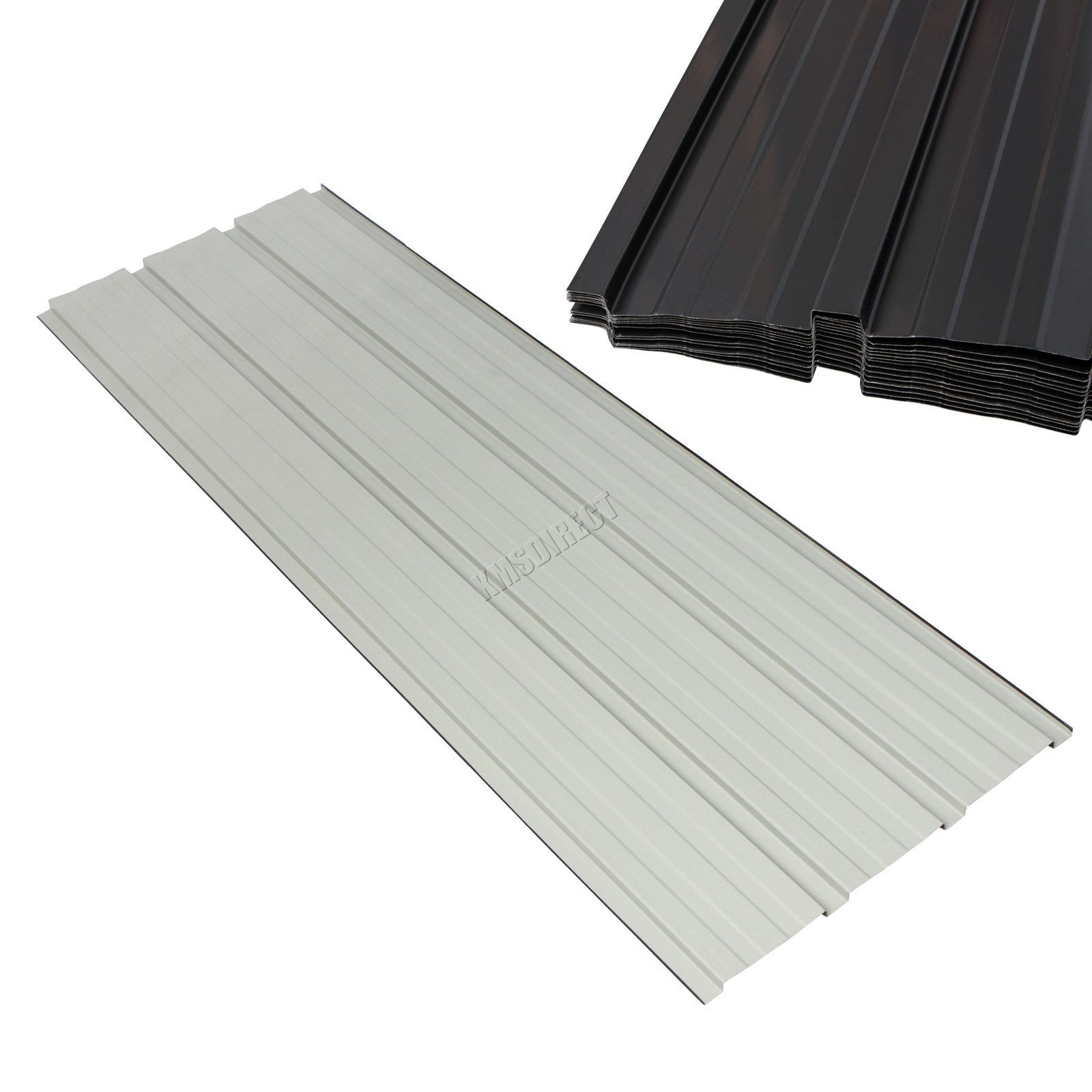 BIRCHTREE 12X Roof Sheets Corrugated Garage Carport Shed Metal Roofing Panels eBay