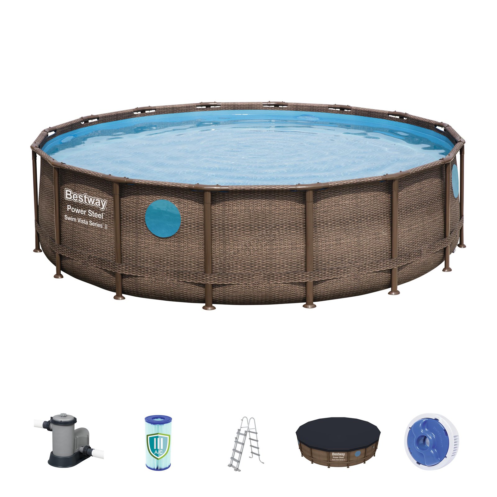 rattan swimming pool