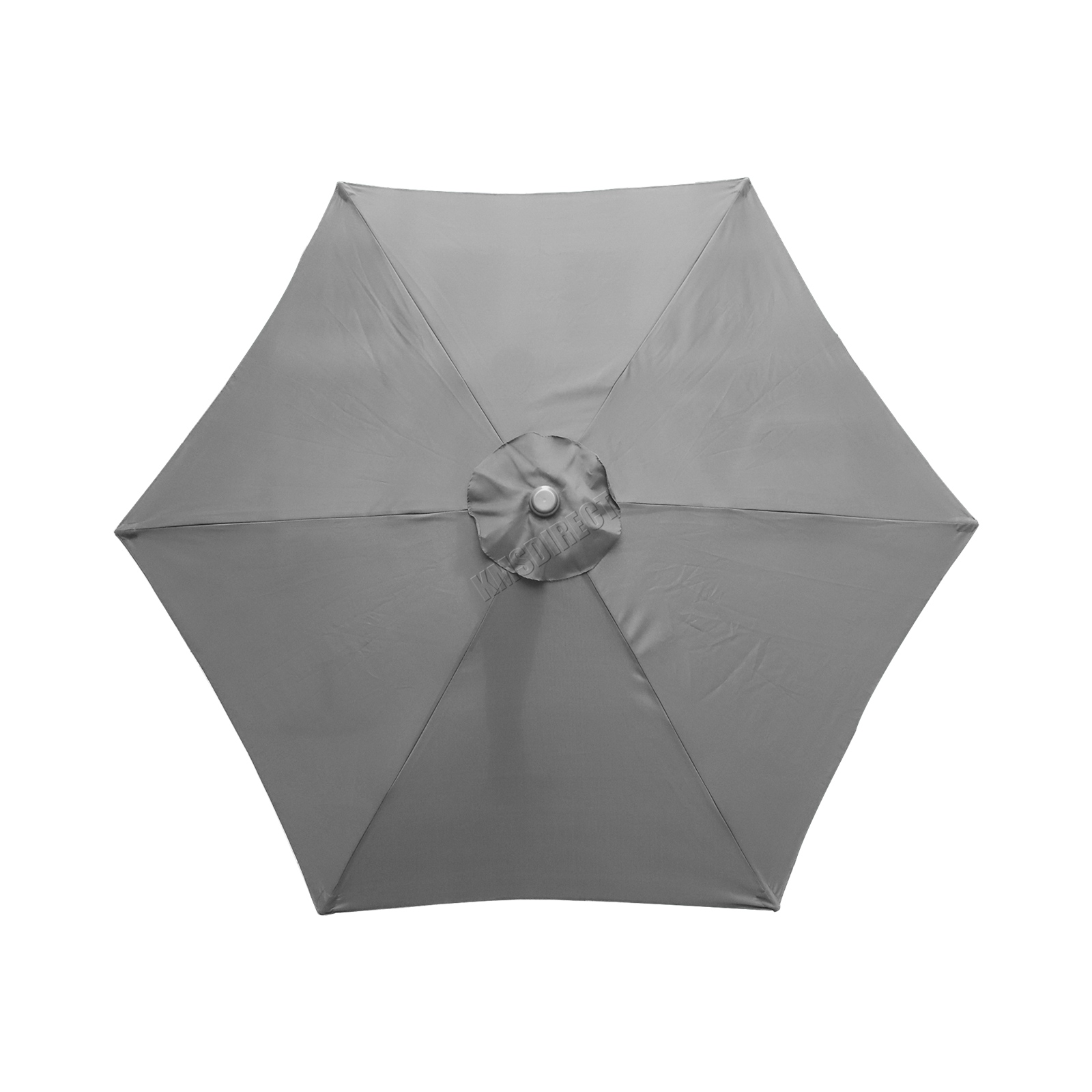 BIRCHTREE Garden Parasol Tilt Crank Patio Sunshade Umbrella Aluminium 2