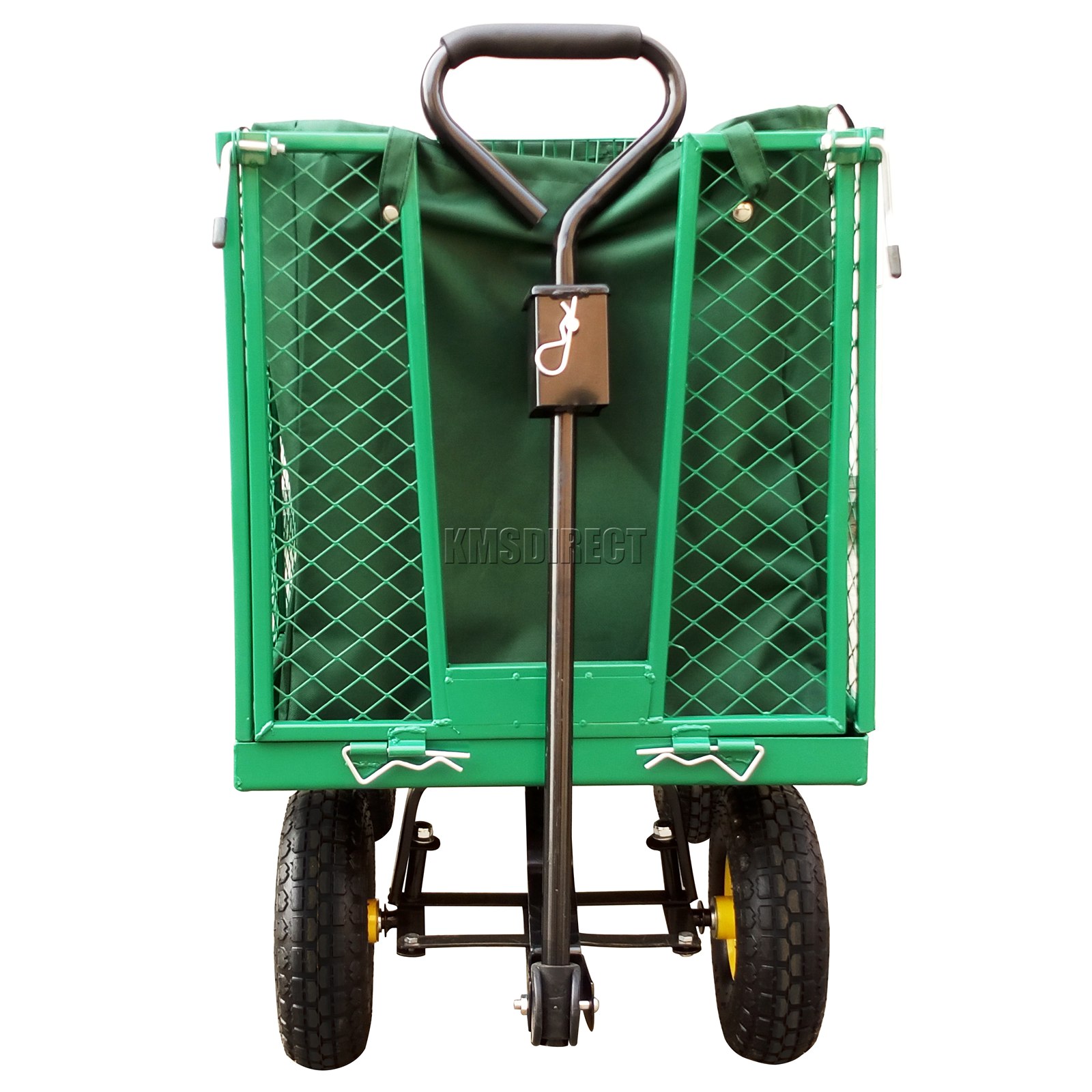 BOX DAMAGED Heavy Duty Extra Large Garden Trolley Cart Wheelbarrow eBay