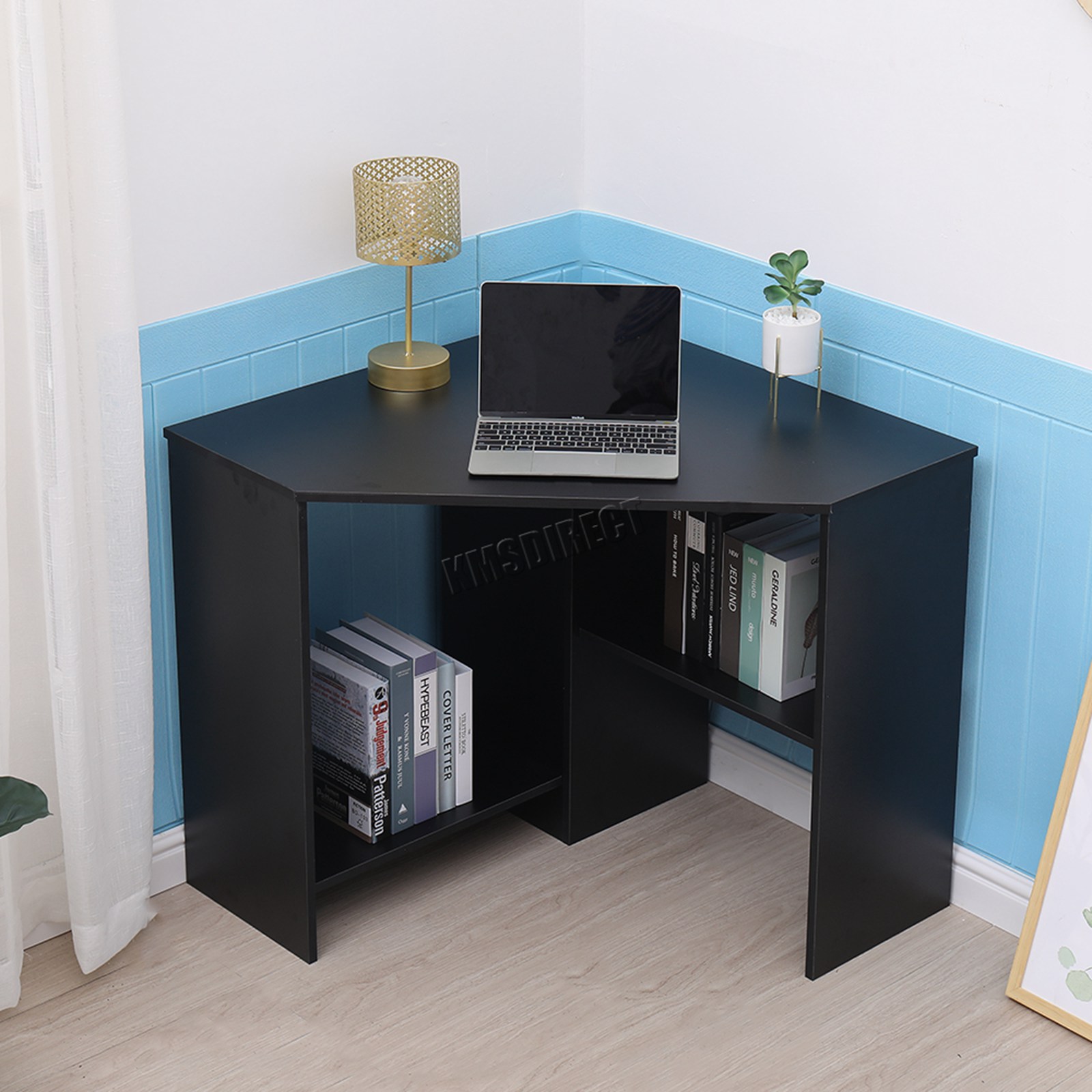 WestWood Ecke Computer Schreibtisch Holz Desktop Tisch Arbeitsplatz