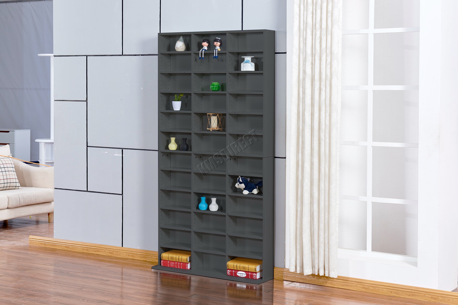 WestWood CD DVD Shelf Storage Video Game Book Tower Stand Display Rack PB CSP01 eBay