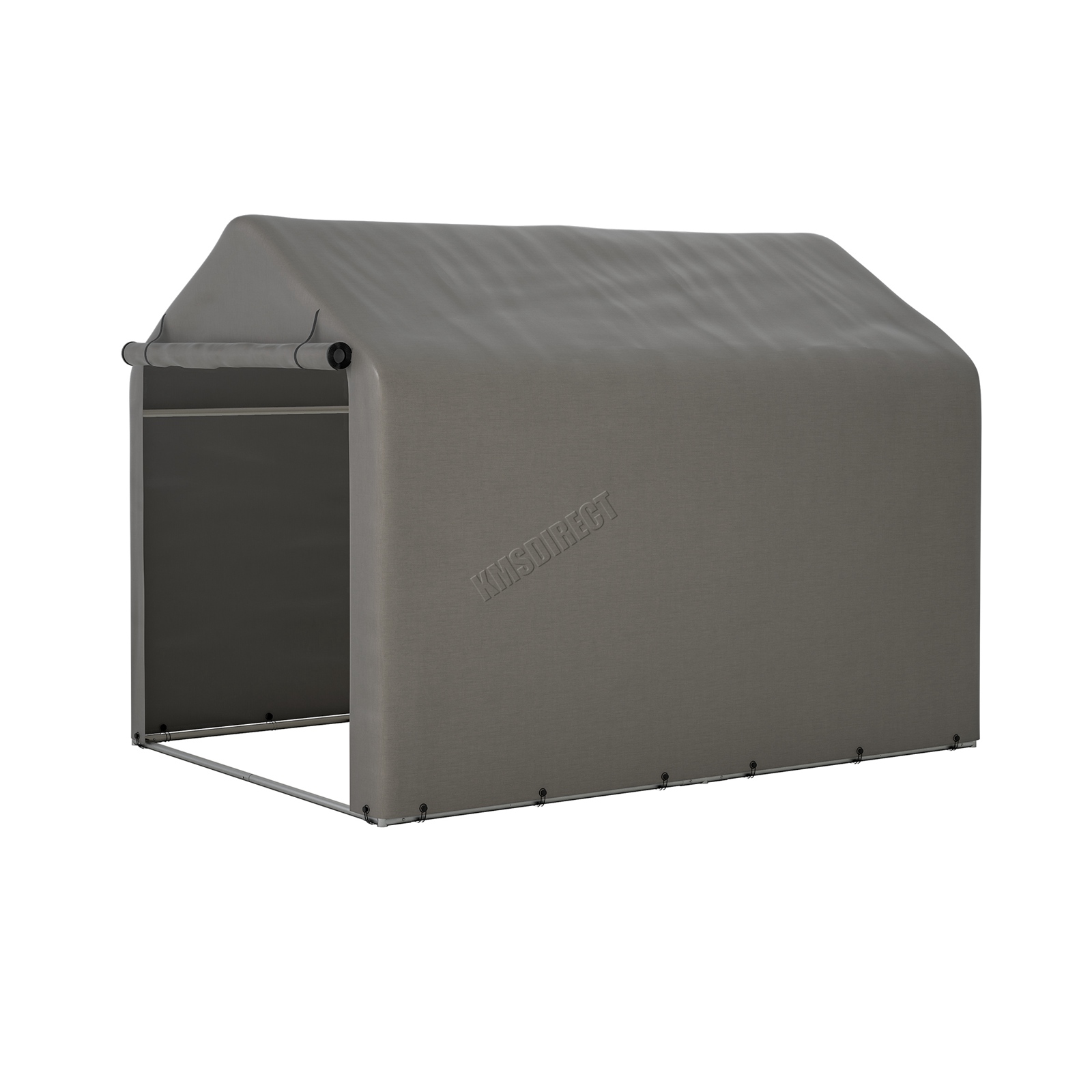 BIRCHTREE Storage Tent Bike Garden Shed Steel Frame PE Cover Waterproof S/L Grey - Picture 32 of 32
