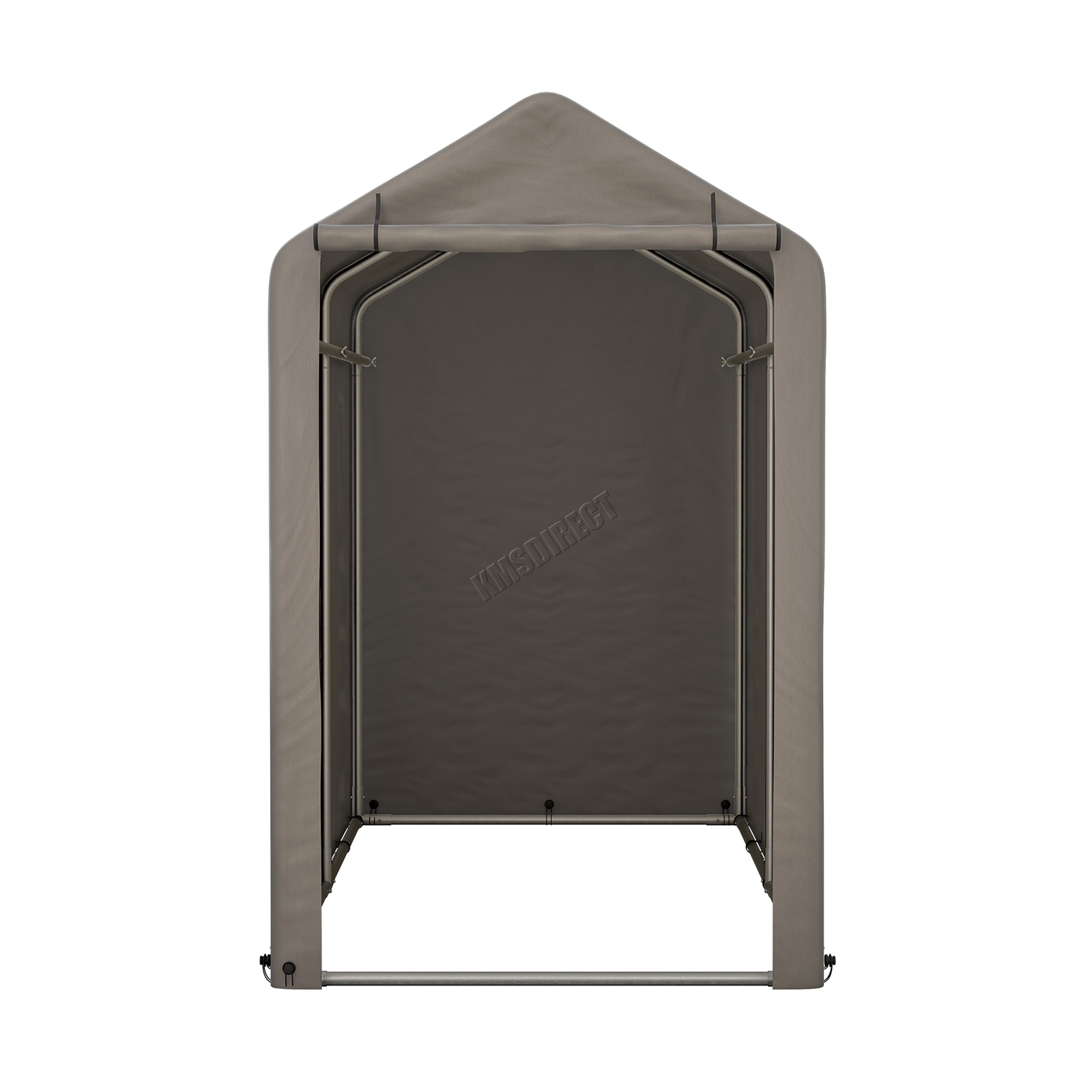 BIRCHTREE Storage Tent Bike Garden Shed Steel Frame PE Cover Waterproof S/L Grey - Picture 20 of 32