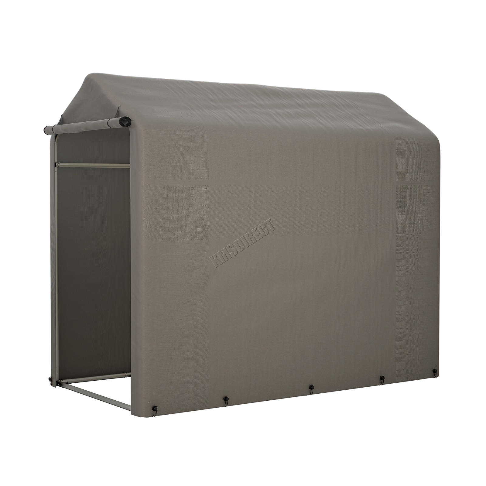 BIRCHTREE Storage Tent Bike Garden Shed Steel Frame PE Cover Waterproof S/L Grey - Picture 21 of 32