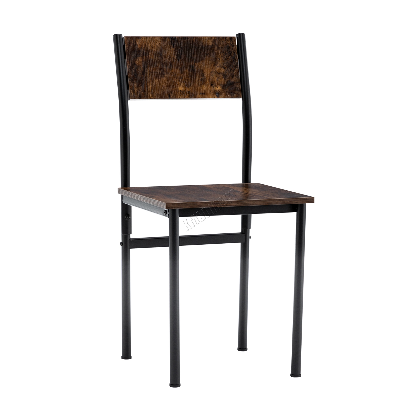 WestWood Compact Dining Table and 4 Chairs Set 5PCS Wooden Space Saving Kitchen - Picture 23 of 33