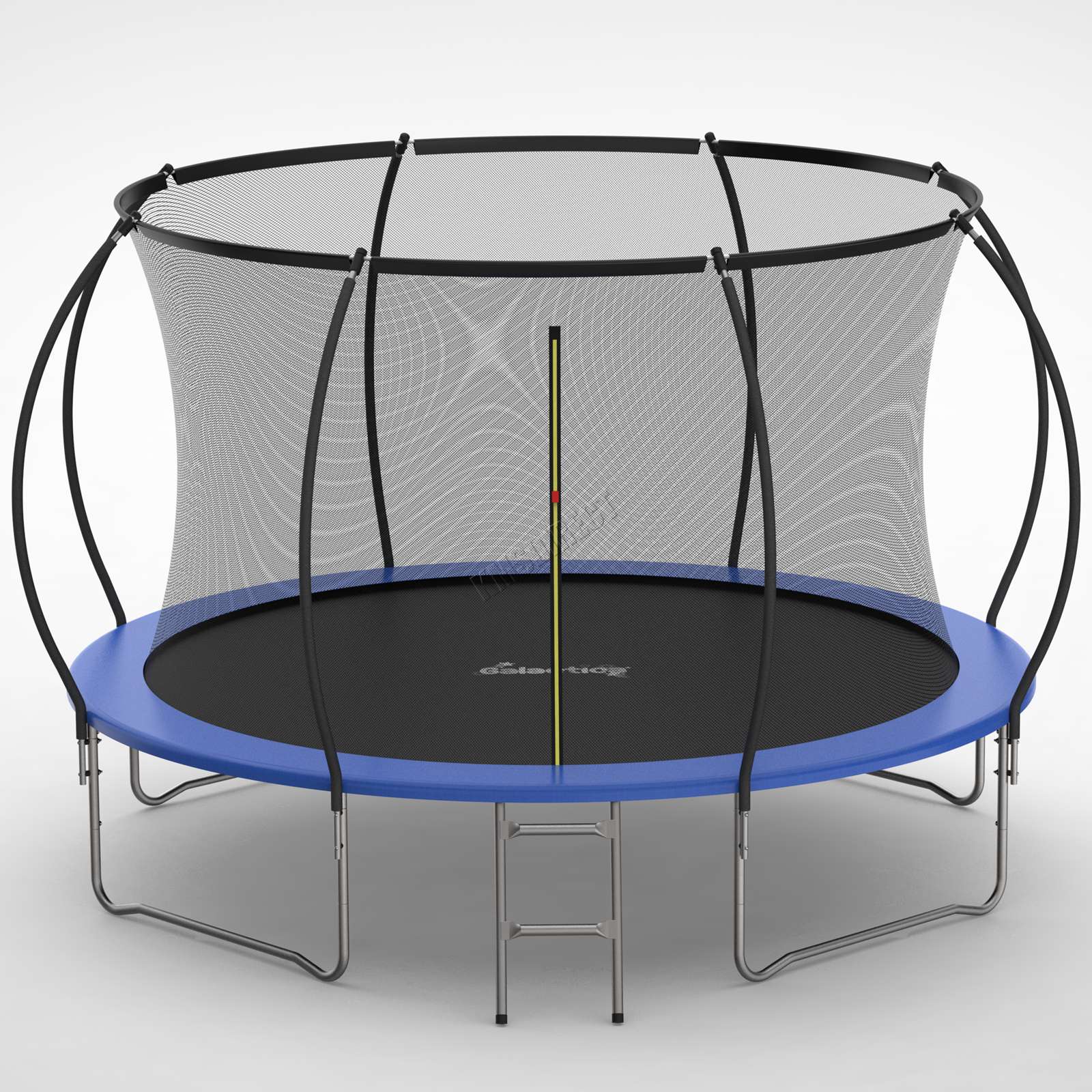 GALACTICA Trampoline 6FT 8FT 10FT 12FT 14FT Kids Enclosure W/ Safety Net Ladder