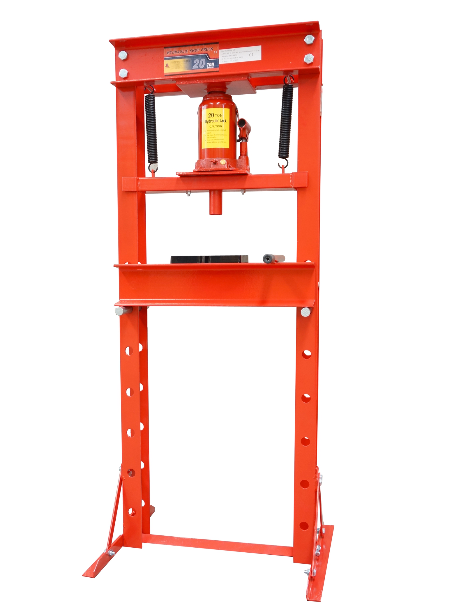 20 Ton Shop Floor Press Hydraulic 20 Tonne Floor Standing CE CERTIFIED eBay