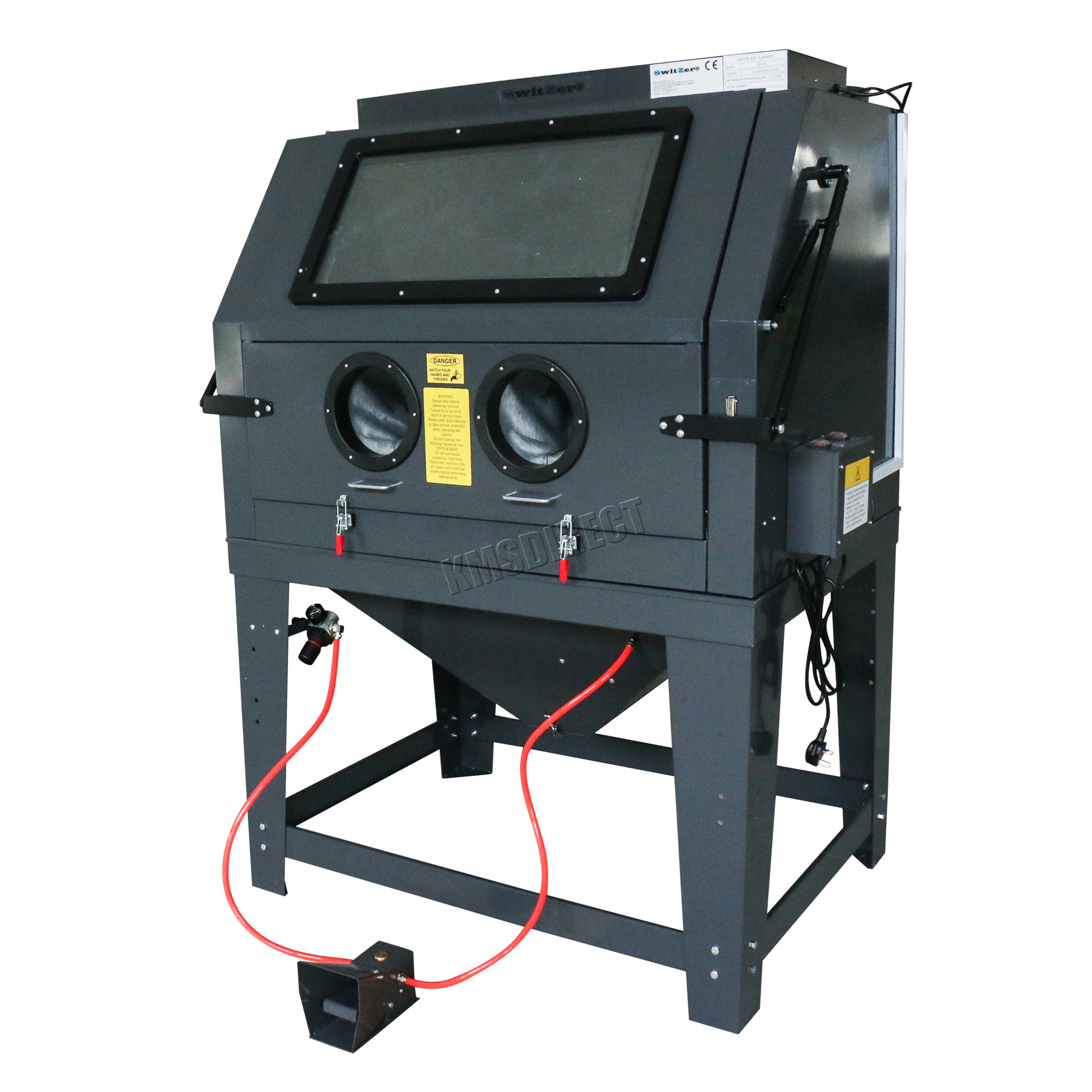 SwitZer Heavy Duty Industrial Sand Pistol Grip Grit Shot Blasting