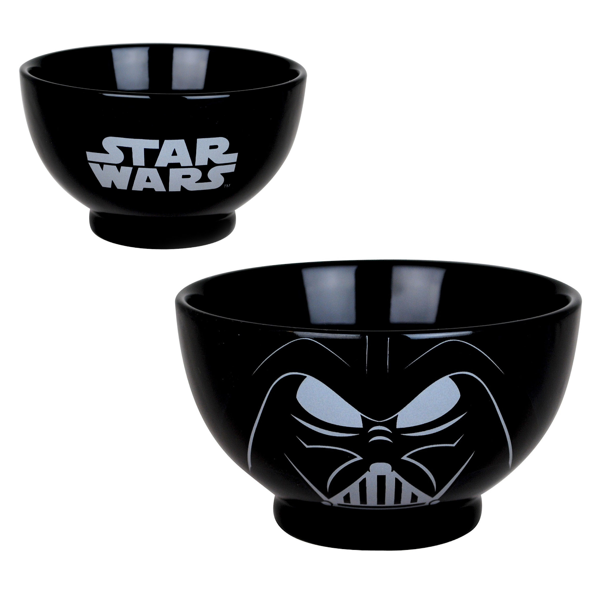 ONE DARTH VADER STONEWARE BOWL RETRO GIFT CERAMIC CEREAL DISH OFFICIAL ...