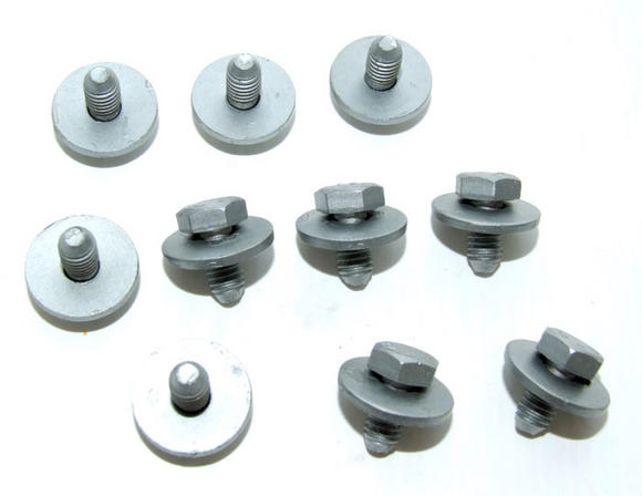 Peugeot 106 Exhaust Heat Shield Fixing Screws (10) XS XSi RALLYE GTi QUIKSILVER Thumbnail 2
