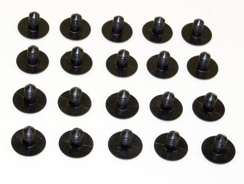 Peugeot 106 22mm Hog Rings (x10) attach mud guards XS XSi RALLYE GTi QUIKSILVER Thumbnail 2