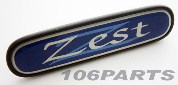 DISCONTINUED Peugeot 106 ZEST Dashboard Badge - New Genuine Peugeot Part Thumbnail 3