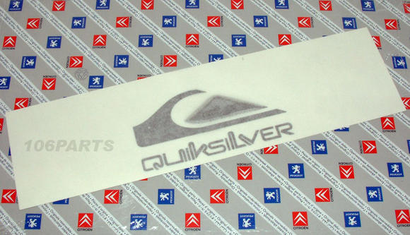 DISCONTINUED Peugeot 106 Quiksilver Body Badge - New Genuine Peugeot Part Thumbnail 3