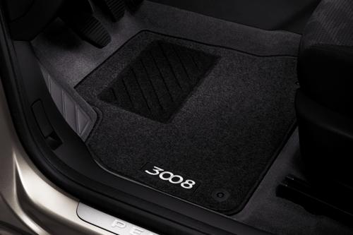 PEUGEOT 3008 FRONT & REAR CARPET MATS [Fits all 3008 models] 1.6 THP 2.0 HDI Thumbnail 1