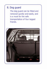 PEUGEOT 4007 DOG GUARD [Fits all 4007 models] 2.2 HDI GENUINE PEUGEOT ACCESSORY!