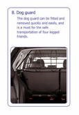 PEUGEOT 4007 DOG GUARD [Fits all 4007 models] 2.2 HDI GENUINE PEUGEOT ACCESSORY!
