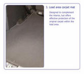 PEUGEOT 4007 LOAD AREA CARPET MAT no SPEAKER [Fits all 4007 models] 2.2 HDI