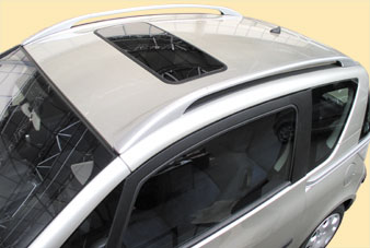 PEUGEOT 1007 LONGITUDINAL ROOF RAILS [Fits all 1007 models] 1.4 1.6 & HDI NEW! Thumbnail 1