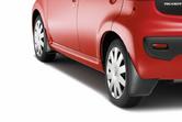PEUGEOT 107 FRONT & REAR MUD FLAPS [Fits all 107 models] 1.0 1.4 HDi