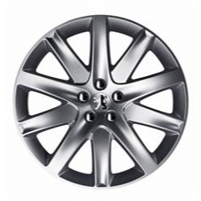 PEUGEOT 407 NINETEEN 19" ALLOY WHEEL [Coupe models] V6 HDI GENUINE PEUGEOT PART!