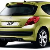 PEUGEOT 207 REAR DIFFUSER for SPORTS BUMPER [all RESTYLED 207 ] GT GTI