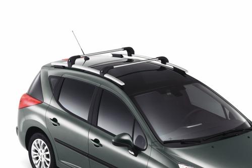 PEUGEOT 207 ROOF RAIL CROSS BARS [SW] SPORTS WAGON GENUINE PEUGEOT ACCESSORY! Thumbnail 1