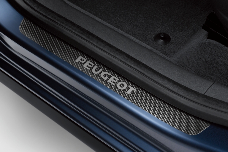 PEUGEOT 5008 SILL GUARDS PROTECTORS CARBON EFFECT [all 5008 models] 1.6 2.0 HDI