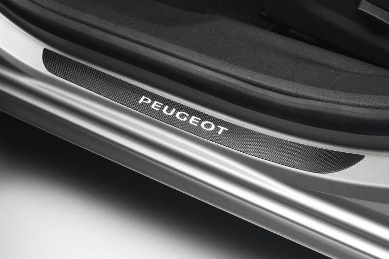 PEUGEOT 508 SILL GUARDS PROTECTORS CARBON EFFECT [all 508 ] 1.6 2.0 2.2 HDI