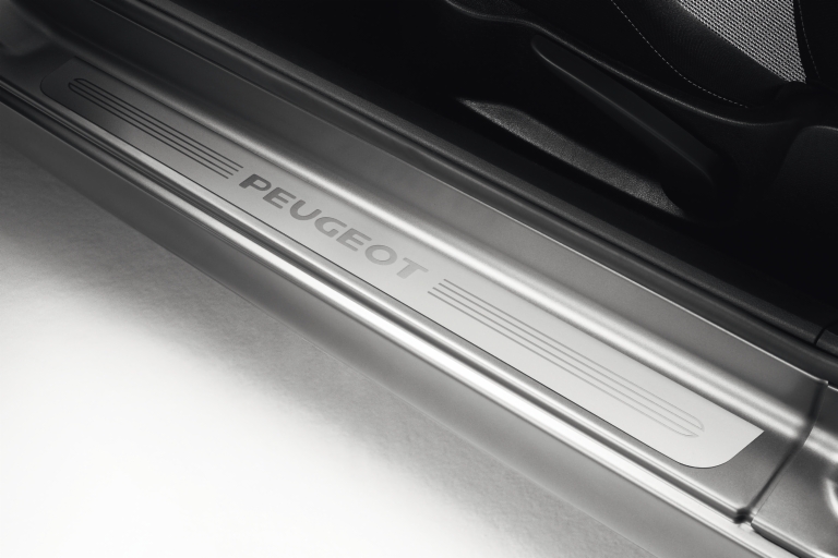 PEUGEOT 207 SILL GUARDS PROTECTORS (2) ALUMINIUM [3dr hatch & CC] GT GTI