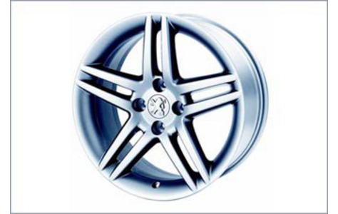 PEUGEOT 308 STROMBOLI 17" ALLOY WHEEL [Fits all 308 models] 1.4 1.6 TURBO HDI Thumbnail 1