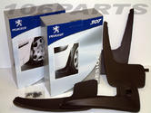PEUGEOT 307 STYLED MUD FLAP SET [Estate] SPORTS WAGON GENUINE PEUGEOT ACCESSORY!