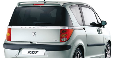 PEUGEOT 1007 TAILGATE SPOILER [Fits all 1007 models] 1.4 1.6 & HDI GENUINE PARTS