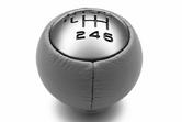 PEUGEOT 308 SPORTS GEAR KNOB GREY/CHROME [all 308 models] 1.4 1.6 TURBO HDI