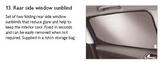 PEUGEOT 308 WINDOW SUN BLINDS [5 door hatchback] 1.6 2.0 PETROL & DIESEL NEW!