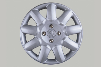 PEUGEOT 206 PRIMA WHEEL TRIM COVER 15" NO LOGO [all 206 models] GTI HDI XSI