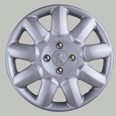 PEUGEOT 206 PRIMA WHEEL TRIM COVER 15" LOGO [Fits all 206 models] GTI HDI XSI