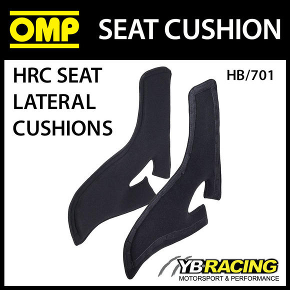 HB/701 OMP RACING LATERAL PAIR OF SEAT SUPPORT CUSHIONS FOR OMP HRC RACE SEATS