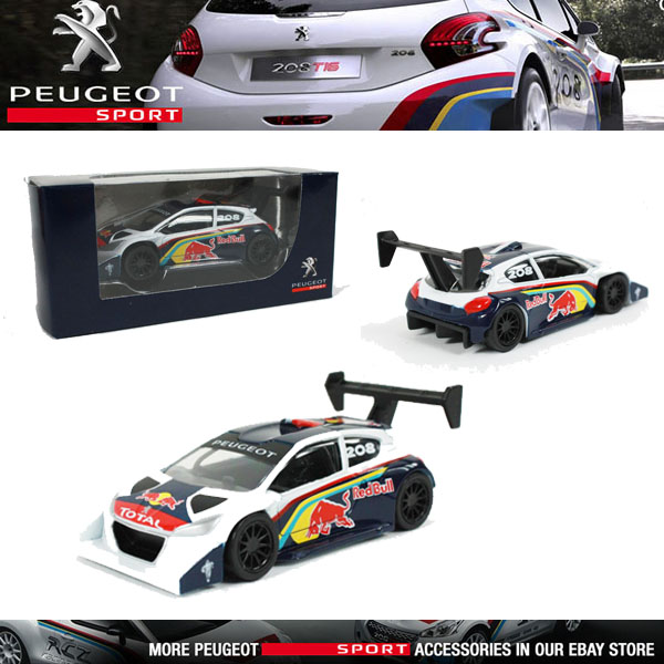 NEW! NOREV PEUGEOT SPORT 208 T16 PIKES PEAK 2013 MINIATURE 3-INCH MODEL TOY CAR