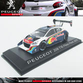 NEW! NOREV PEUGEOT SPORT 208 T16 PIKES PEAK 2013  1/43 SCALE MODEL CAR in CASE