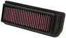 33-2986 K&N KN REPLACEMENT AIR FILTER [MARUTI SUZUKI ALTO-K10 1.0L-L4, 2010-2012]