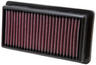 33-2993 K&N KN REPLACEMENT AIR FILTER [RENAULT TWINGO L4-1.2L TURBO; 2007-2012]