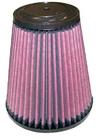RU-5121 K&N KN UNIVERSAL RUBBER FILTER [4"FLG, 5-3/8"B, 3-1/2"T, 6"H, TOP HAS 7/16" VENT]