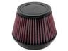 RU-5163 K&N KN UNIVERSAL RUBBER FILTER [5"FLG, 6-1/2"B, 4-1/2"T, 4-1/8"H] NEW!