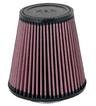 RU-5168 K&N KN UNIVERSAL RUBBER FILTER [3-3/8"FLG, 5-13/16"B, 4"T, 6"H] NEW K&N!