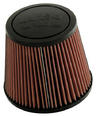 RU-5172 K&N KN UNIVERSAL RUBBER FILTER [4-7/8" FLG; 9"B, 6-5/8"OD, 7-15/16" H]