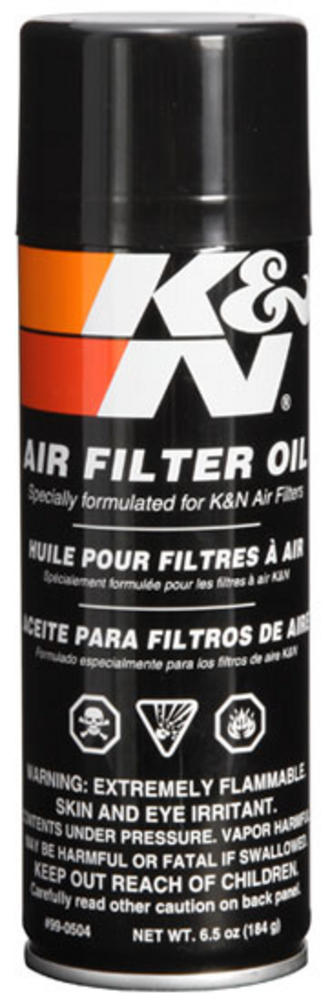 99-0504 K&N KN AIR FILTER OIL 6.5fl oz (204ml) AEROSOL SPRAY CAN K&N SERVICE Preview